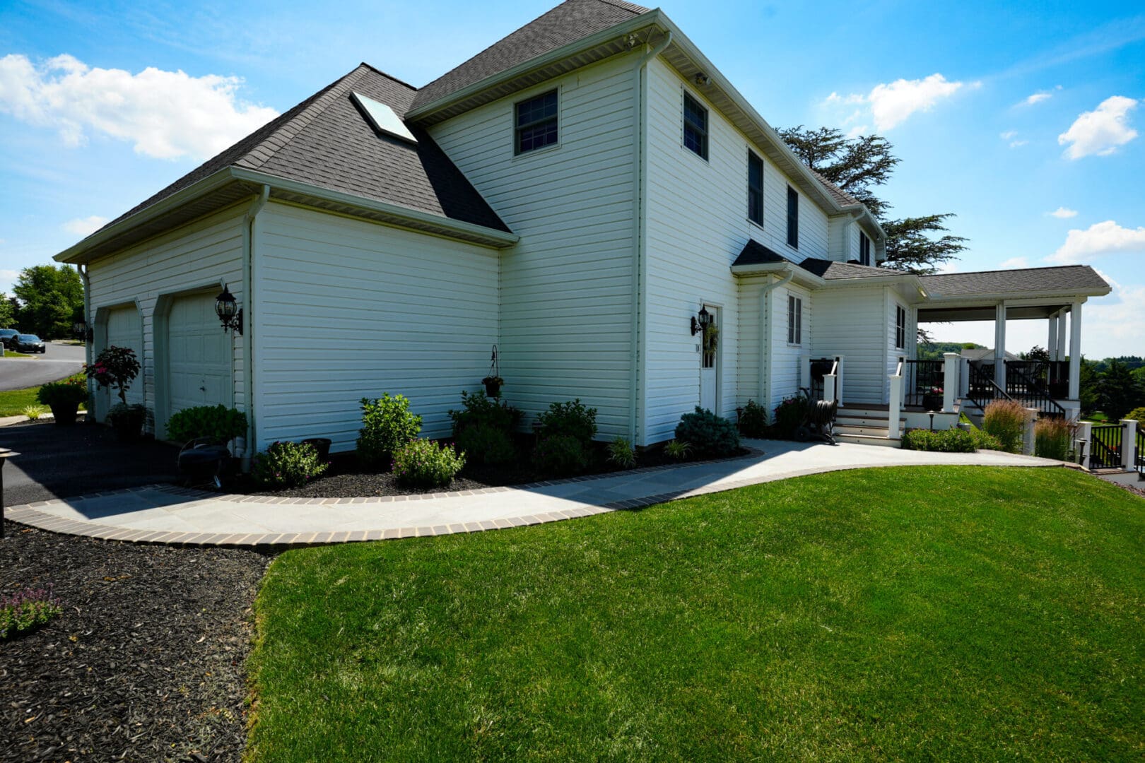 bluestone walkway