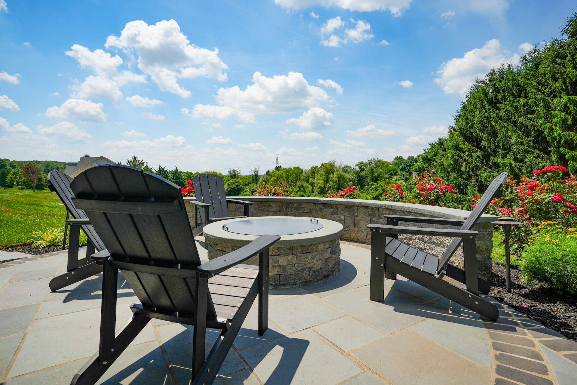 bluestone patio design lehigh valley