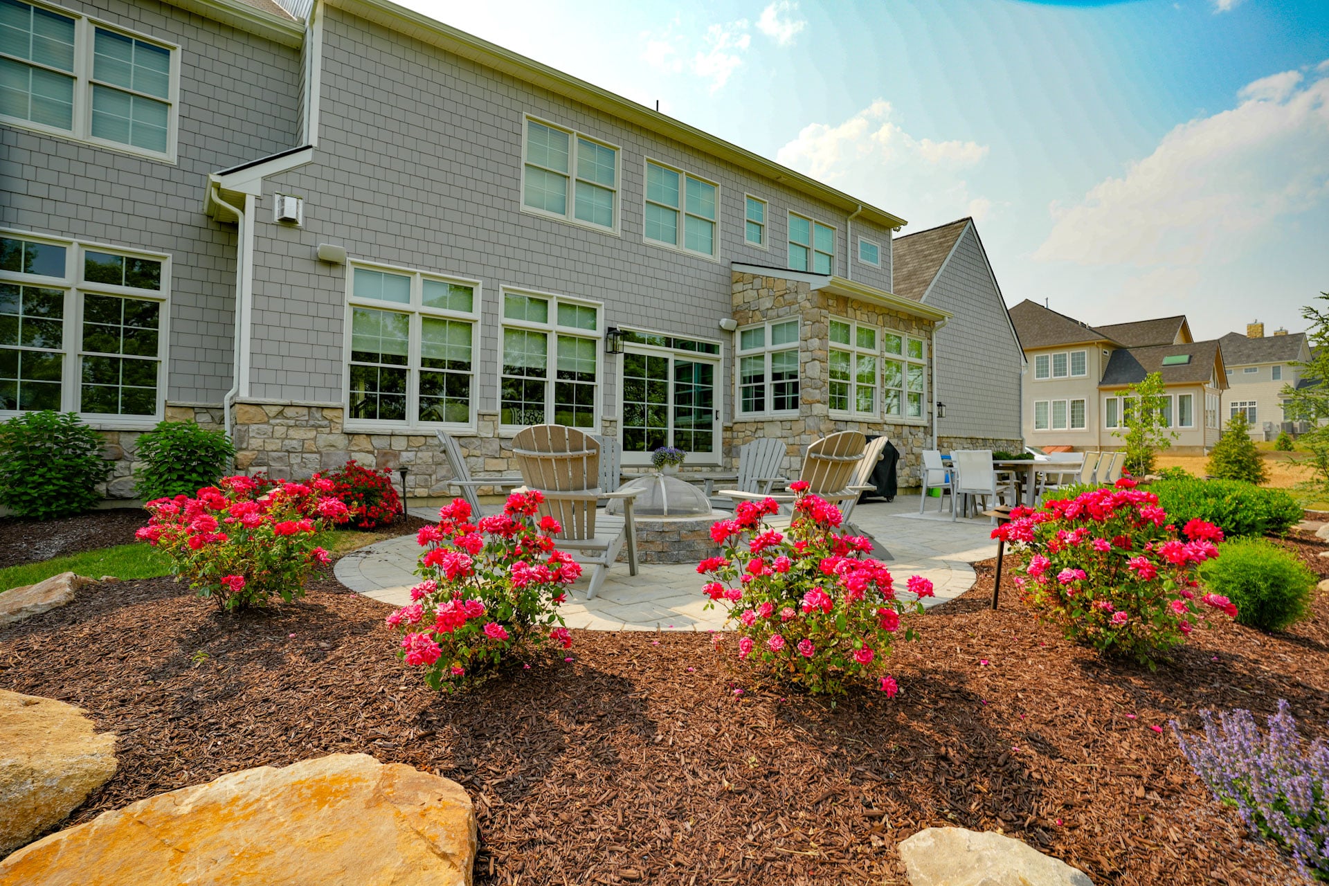 Backyard patio design - Western Lehigh Services