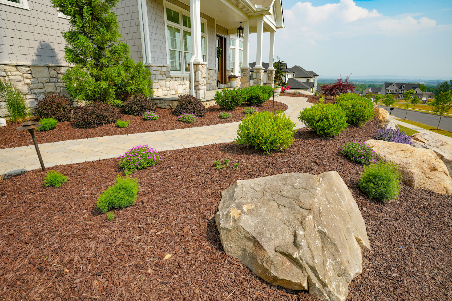 Planting - Landscape Design - Western Lehigh Services