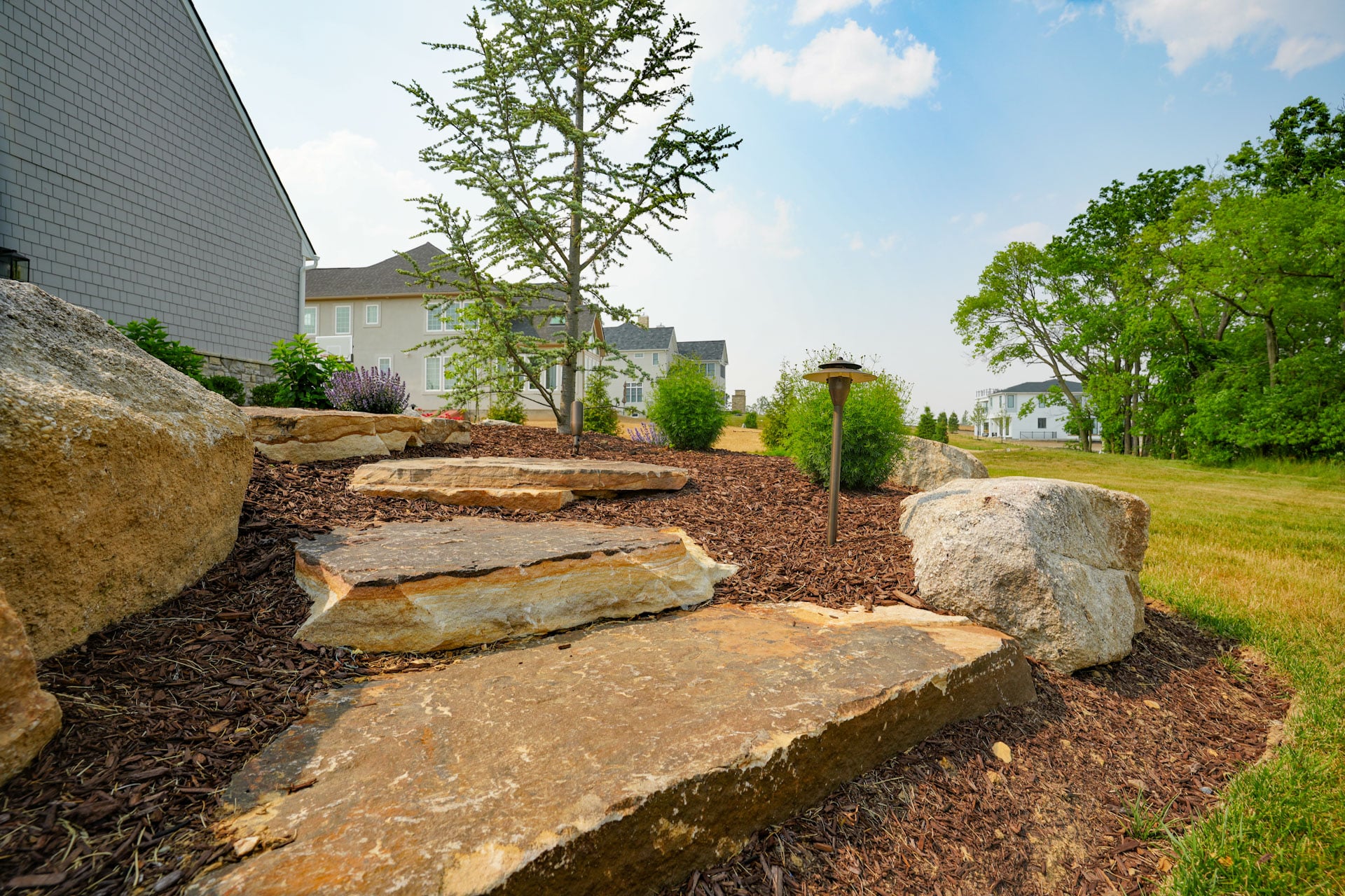 Boulder Steps - Western Lehigh Services