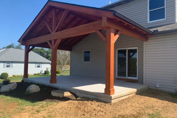 Custom structure as a roof extension in the Lehigh Valley, PA