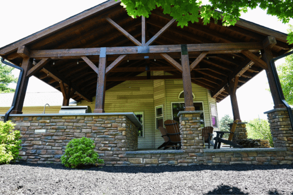 Custom structure with patio Allentown Pennsylvania